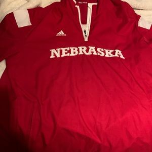 Adidas Nebraska Windbreaker XL